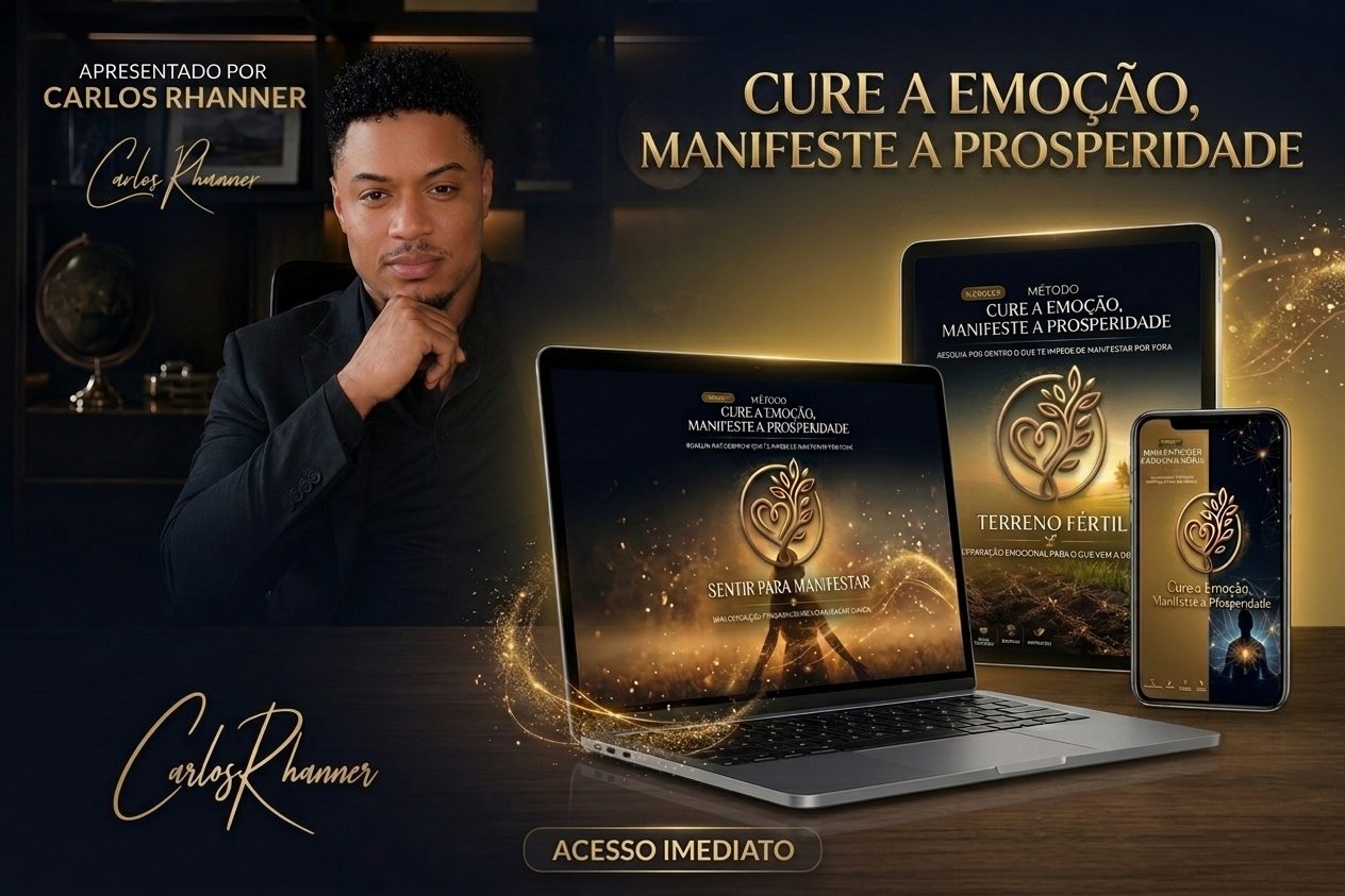 O método apresentado por Carlos Rhanner, disponível no computador, tablet e celular